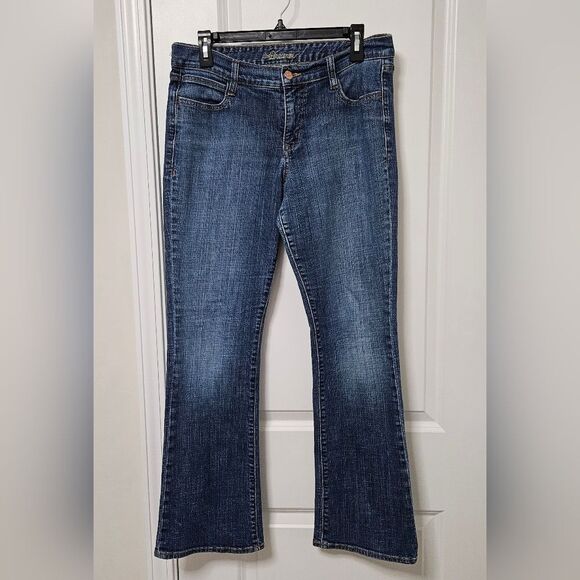 Old Navy Jeans Women's 10 (32x29) Blue The Dreamer Bootcut Mid Rise See Pics - Picture 1 of 10